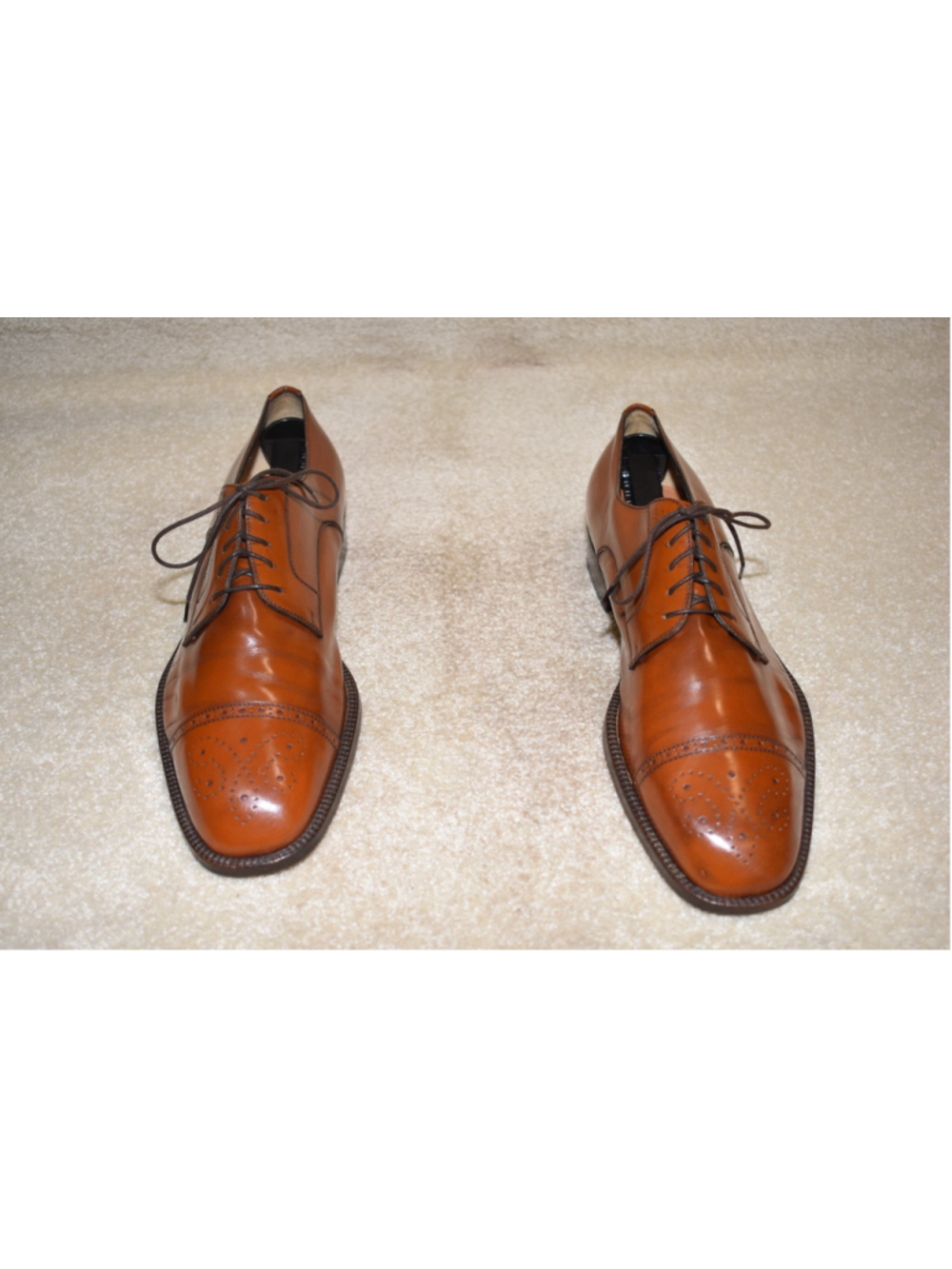 SALVATORE FERRAGAMO OXFORDS 10.5 D $1490